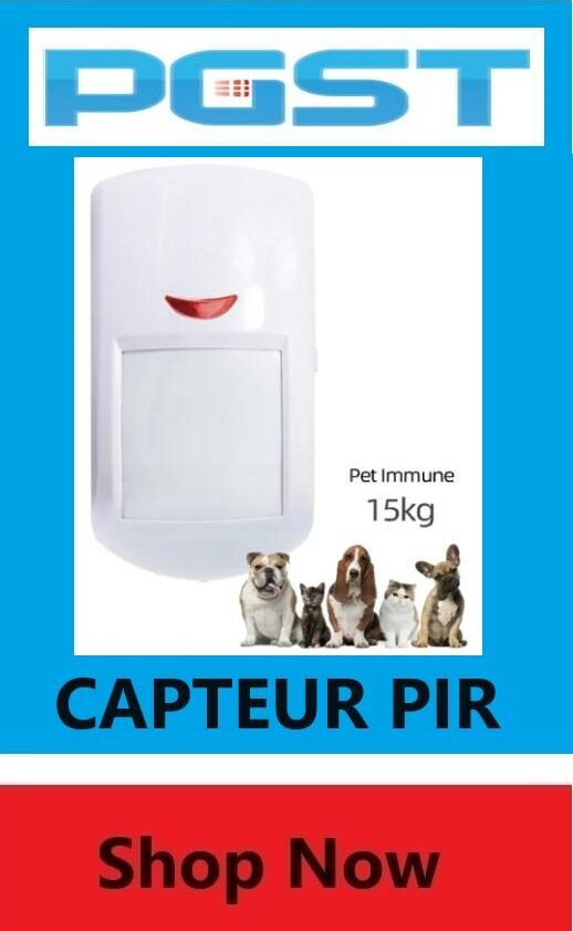 PGST capteur mouvement